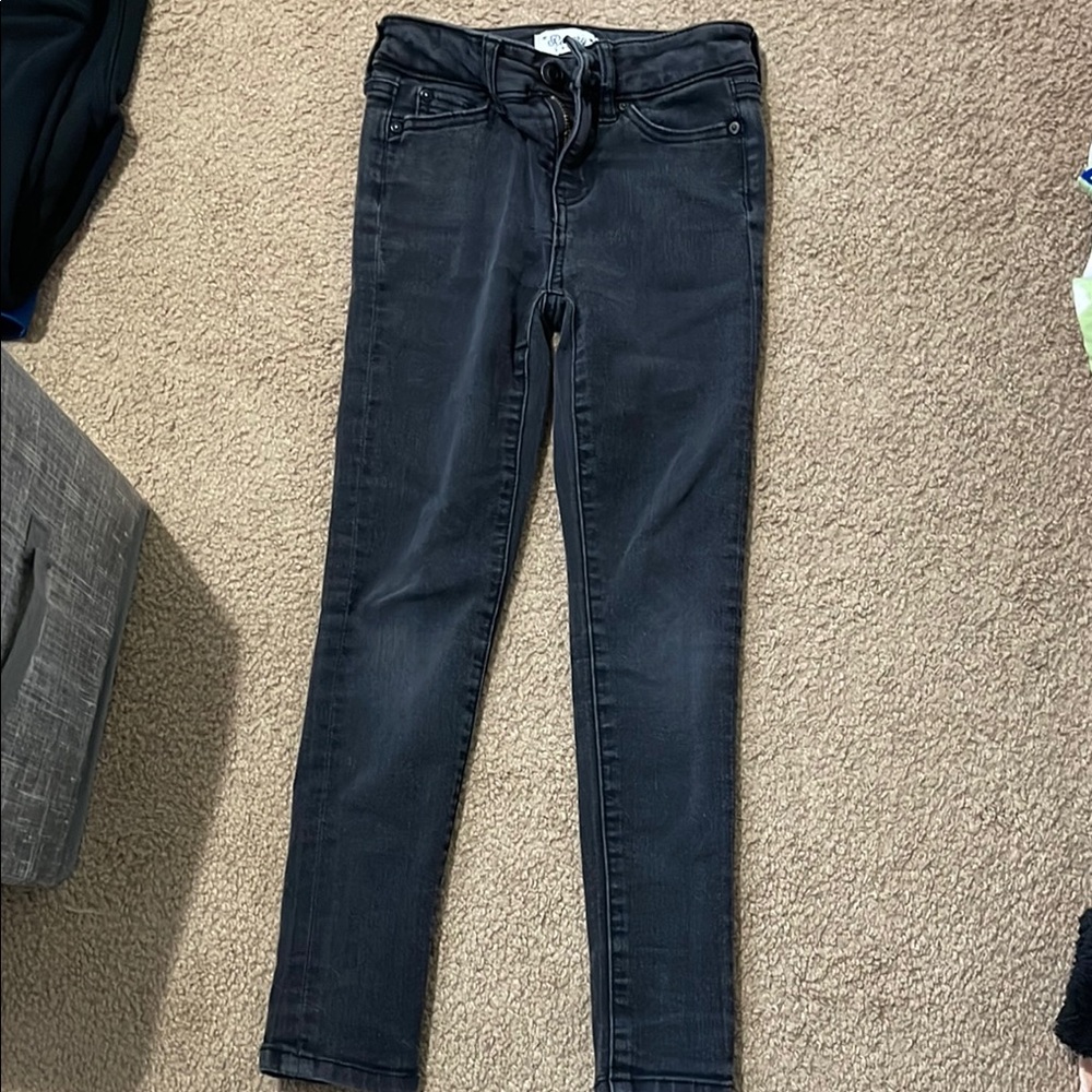 🔥3 for $10 -Girl’s Black Jeans skinny ankle